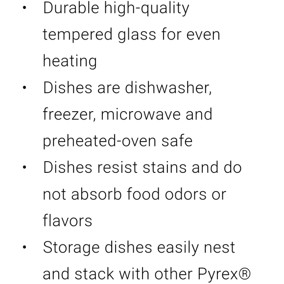 NWOT Pyrex 2- 2 Cup, 1- 4 Cup Container - Picture 2 of 2